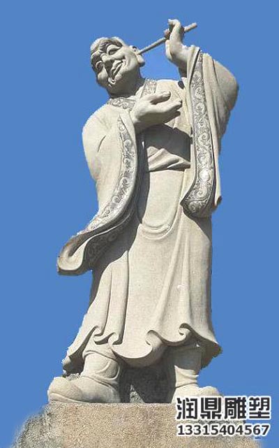 花崗巖石雕羅漢雕像